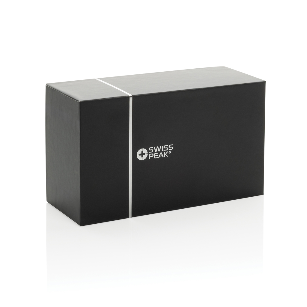 Swiss Peak RCS 10W bluetooth-høyttaler grå aluminium
