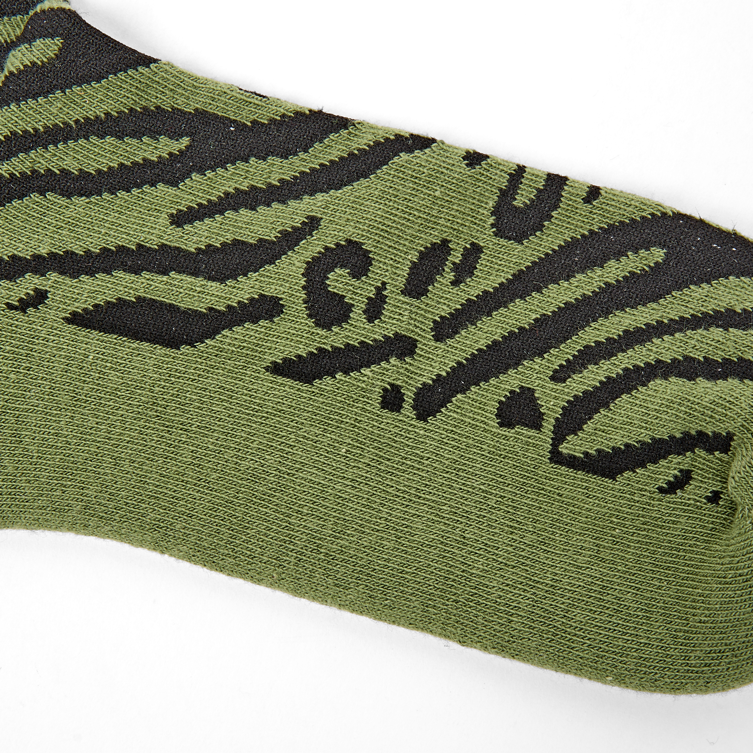 Roka London Wimbledon Green Animal sokker 36-42 bomull