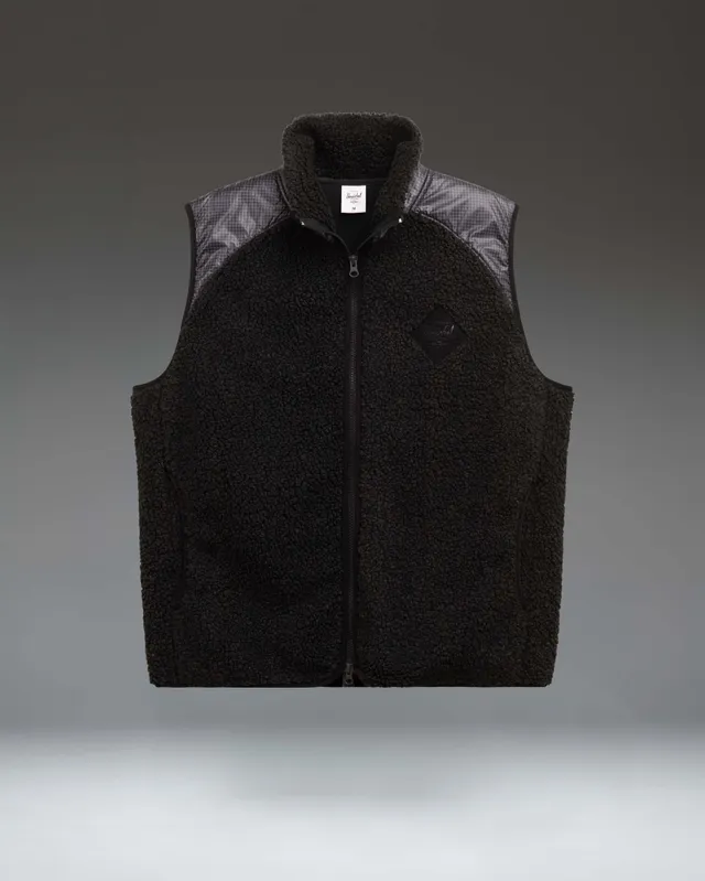 Herschel Performance Fleece vest herre svart L