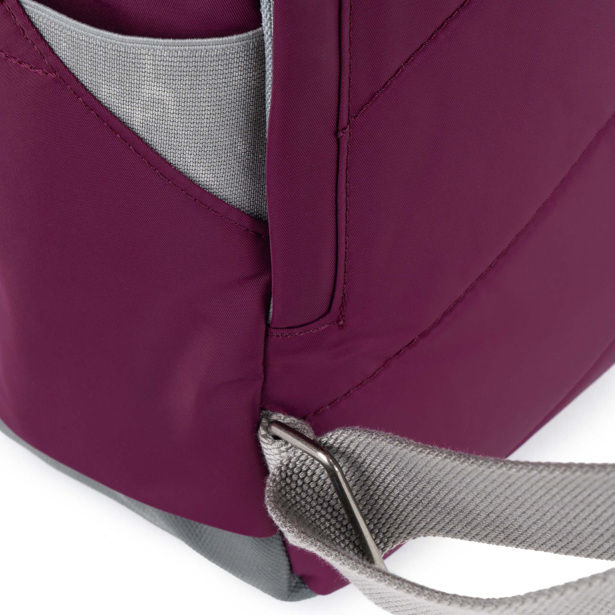 Roka London Canfield ryggsekk royal burgundy rulletopp