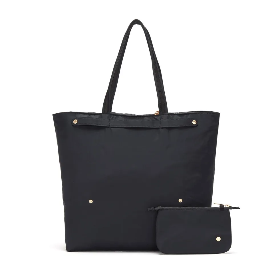 Pacsafe CX Packable Horizontal Tote 20L svart tyverisikker