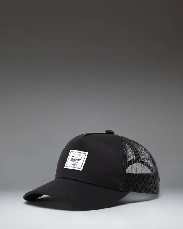 Herschel Whaler barnecaps svart bomull mesh