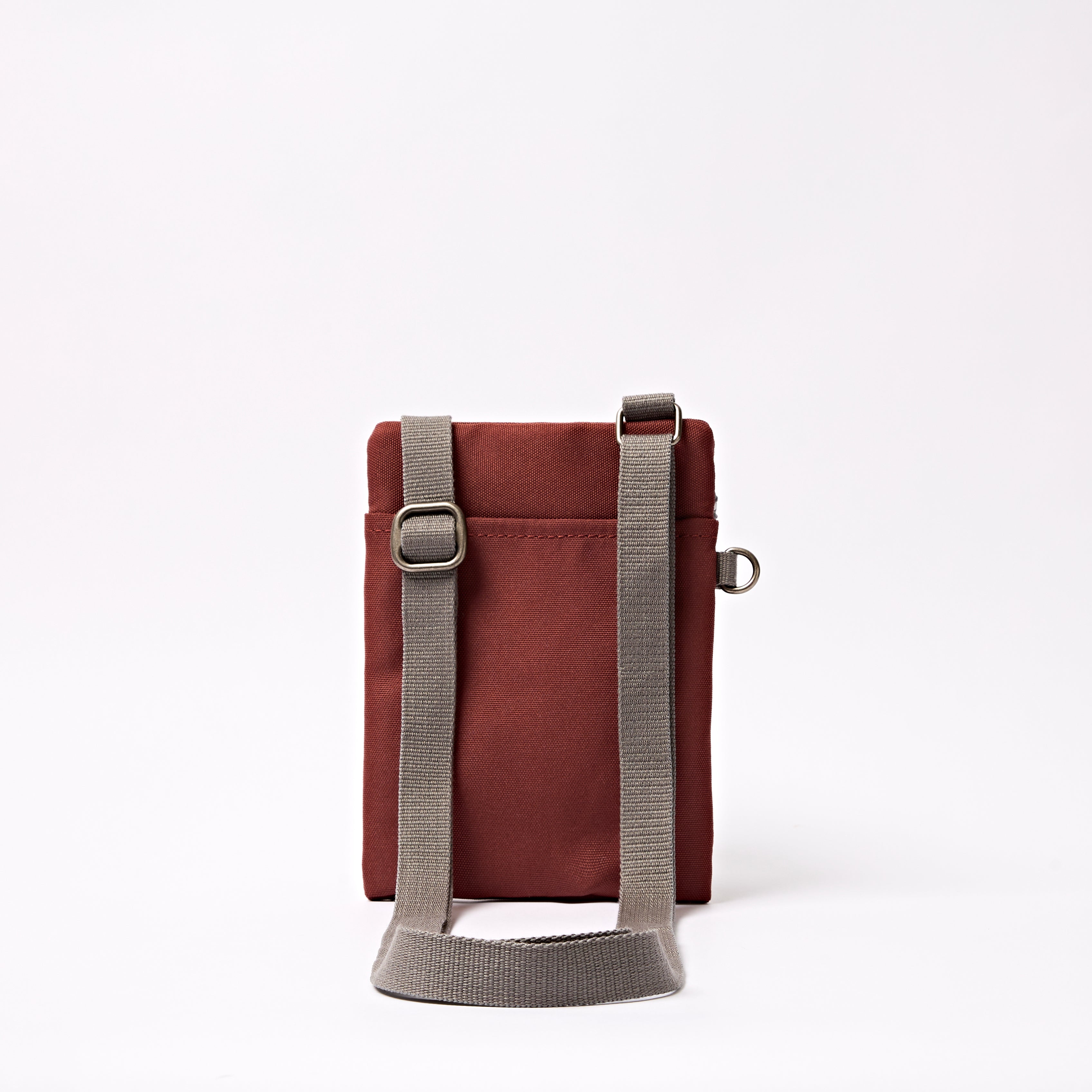 Roka London Chelsea mobilveske henna stripe ekstra liten