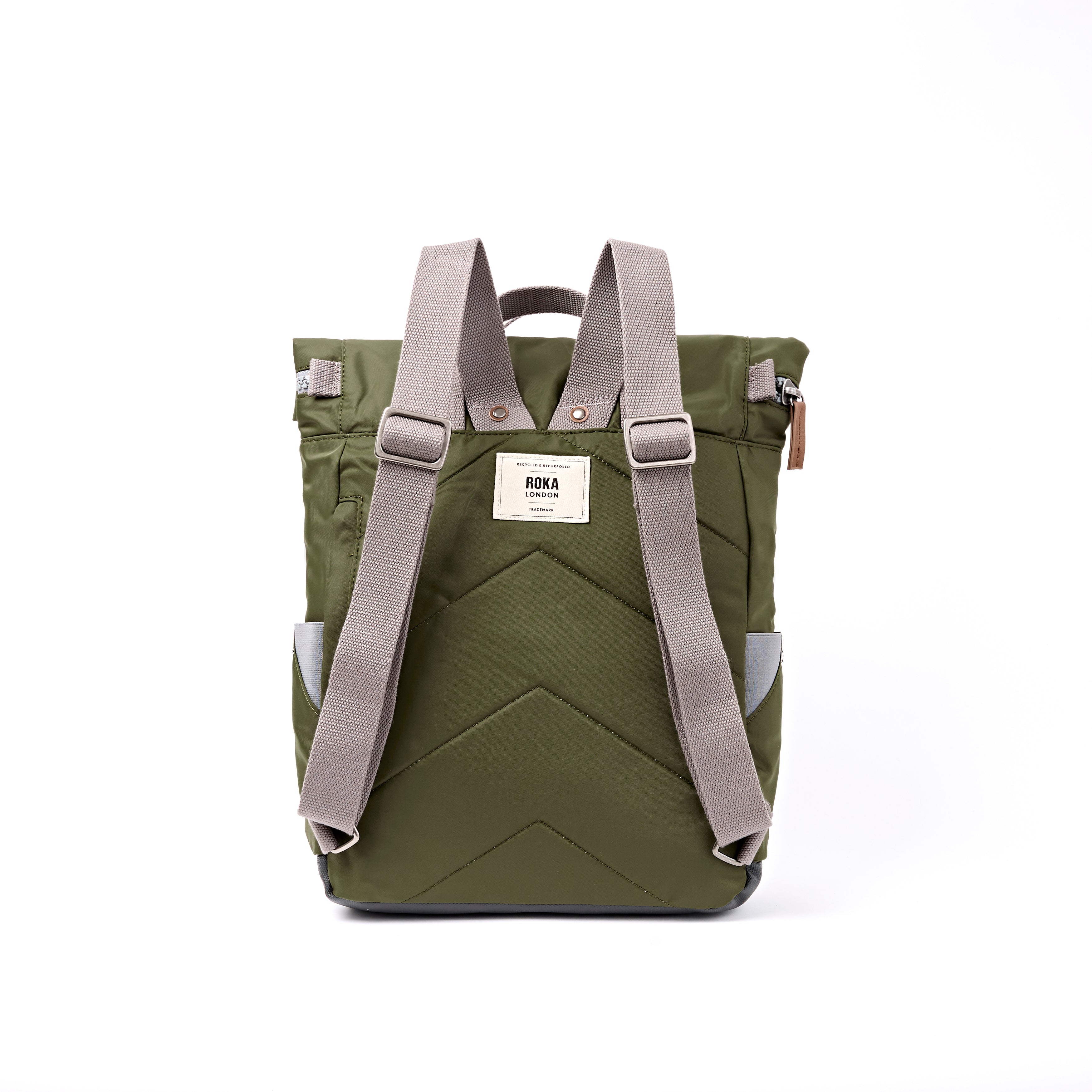 Roka London Canfield rolltop ryggsekk military 9,8/16,4 liter