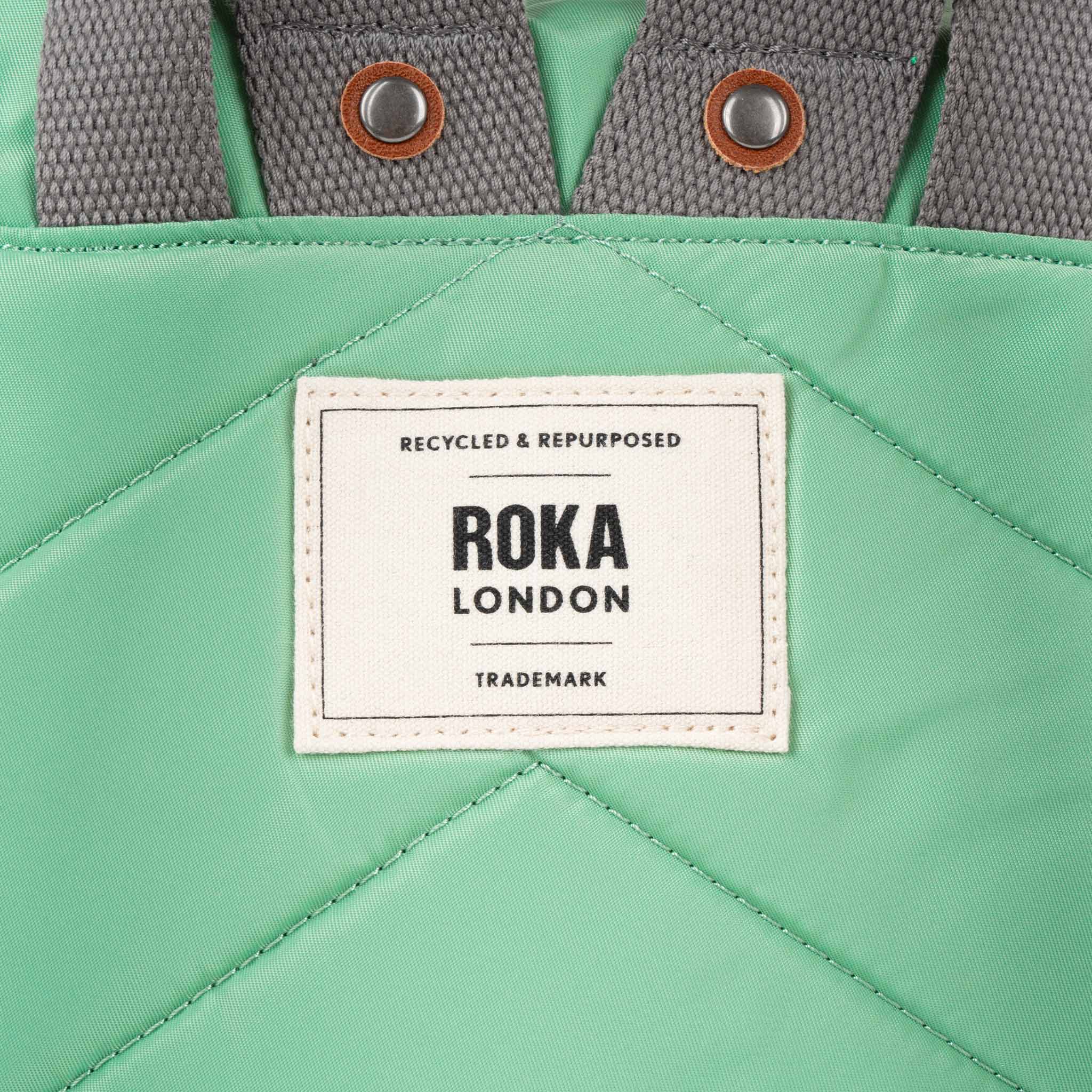 Roka London Bantry ryggsekk Small Matcha 7,4 liter vanntett