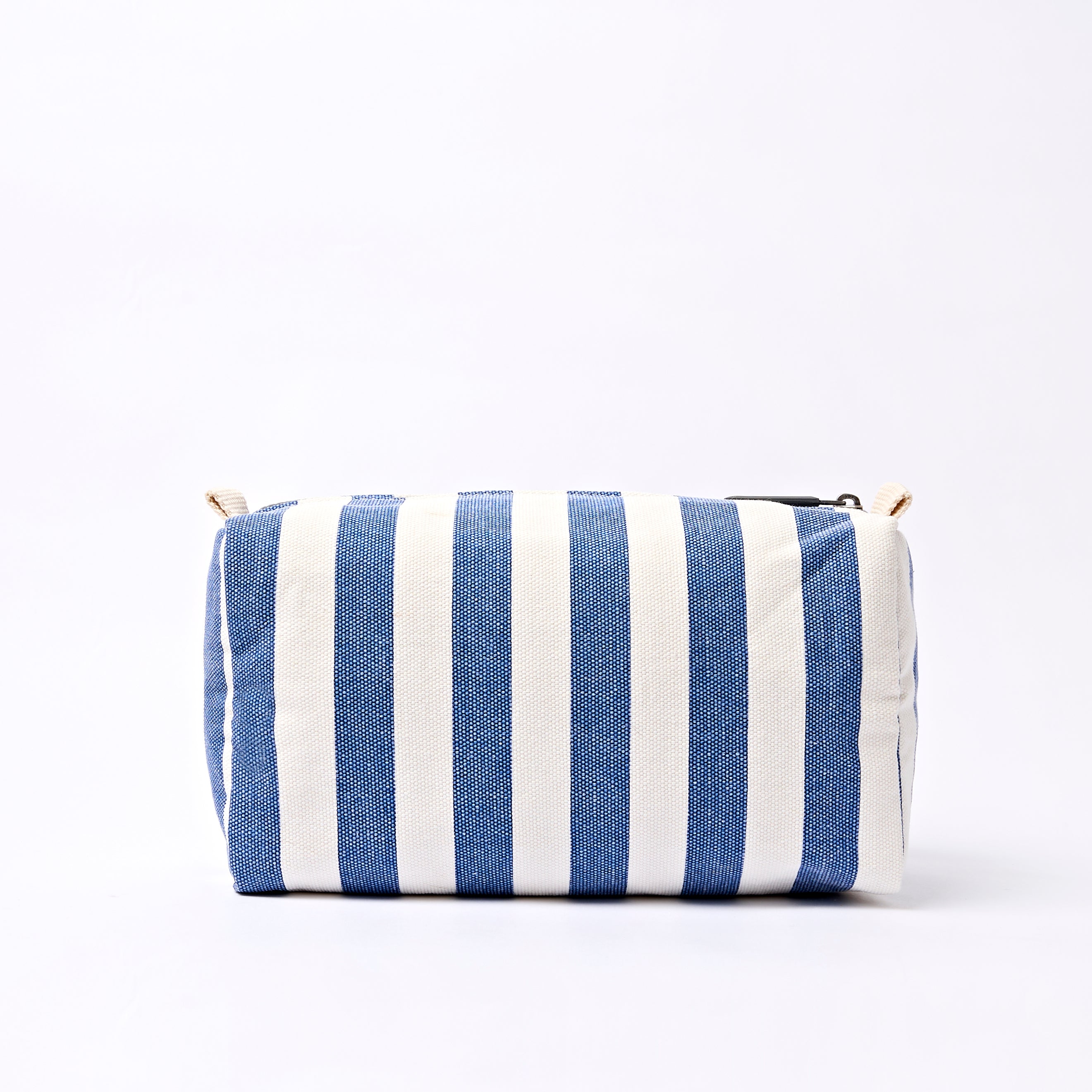 Roka London Maygrove toalettmappe small denim stripe