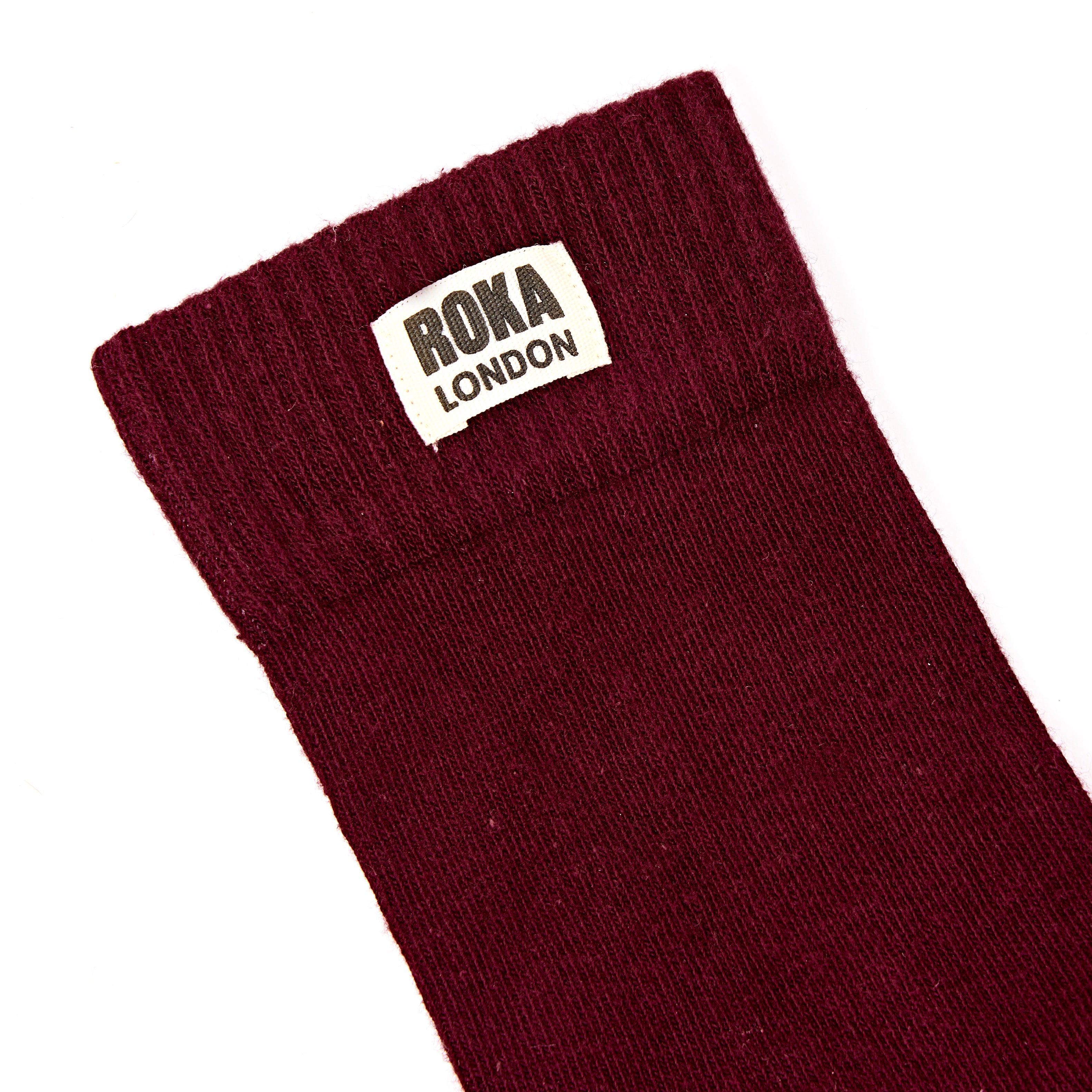 Roka London Wimbledon crewsokker plum 36–42