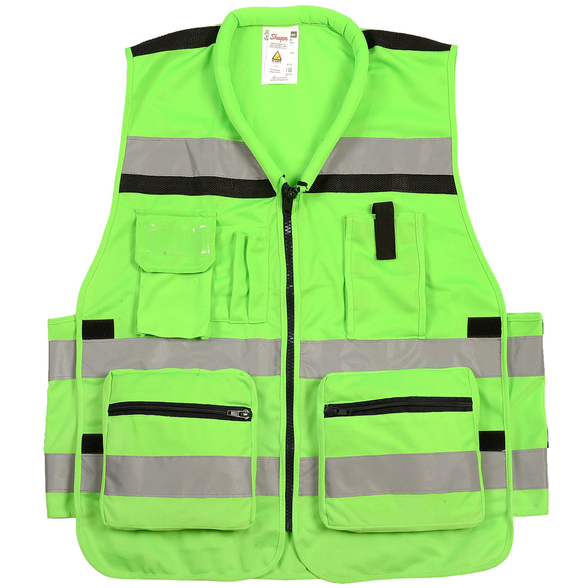 Shugon Hi-Safe arbeidsvest svart vernevest