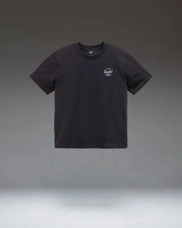 Herschel Basic Tee t-skjorte dame svart/hvit XS–XL