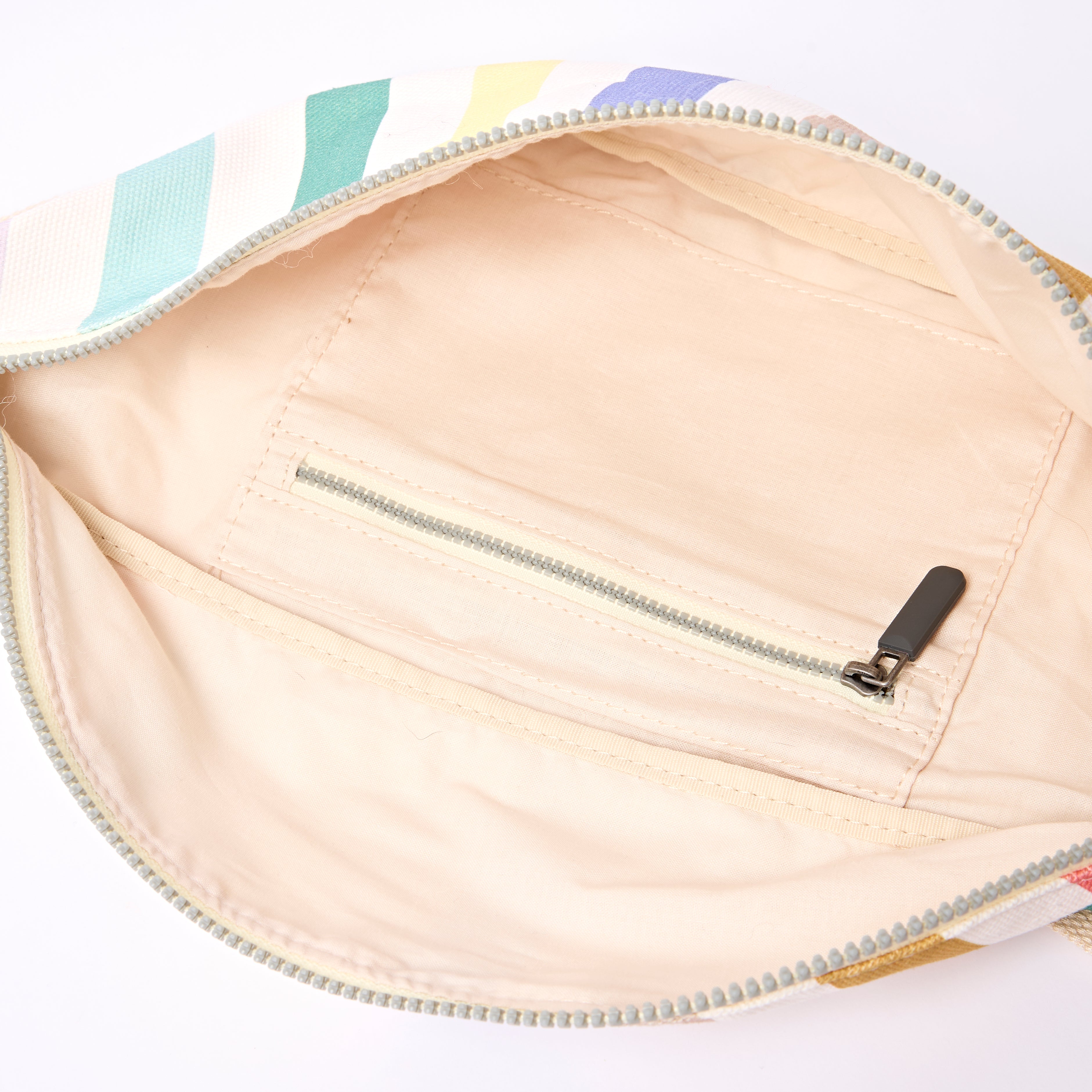 Roka London Mill Hill mageveske Small Pastel Stripe vanntett