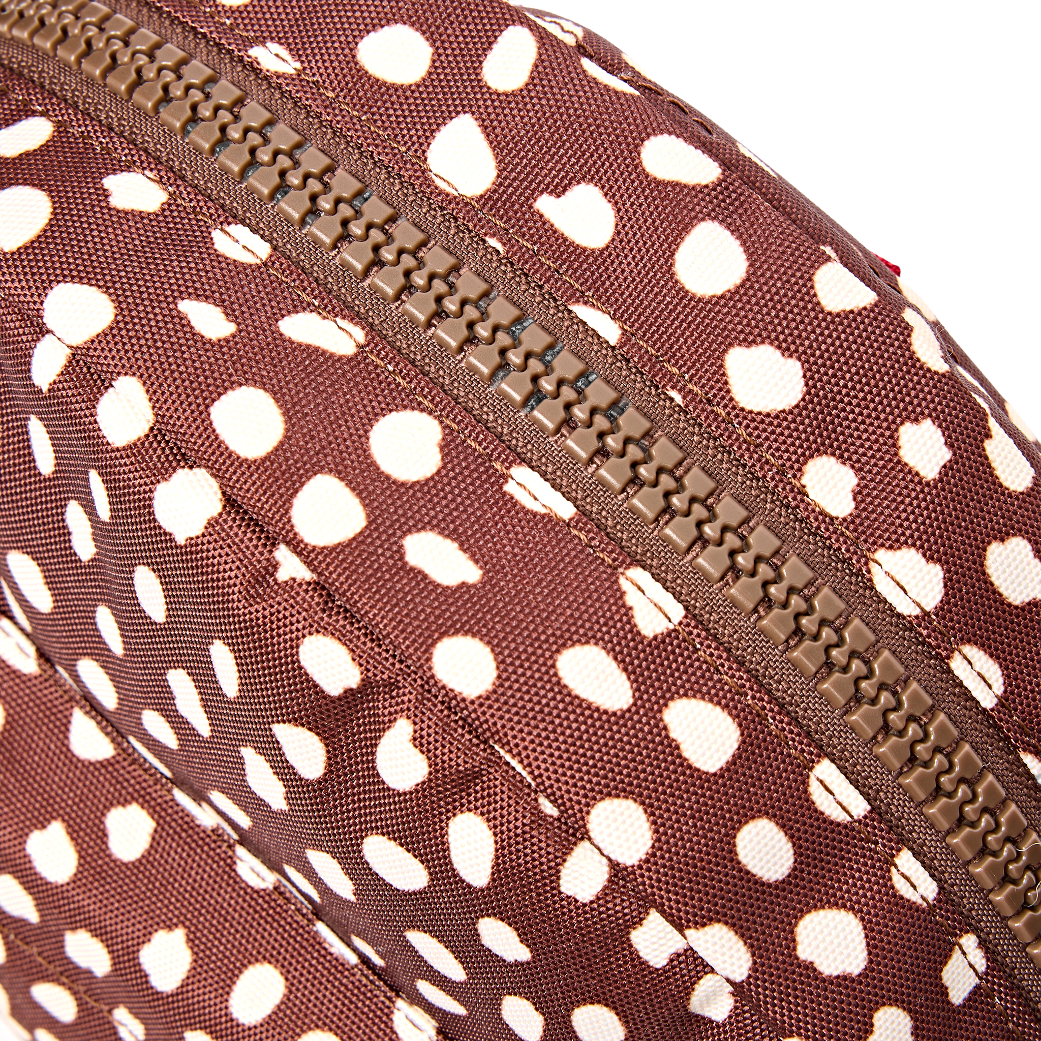 Roka London Paddington skulderveske Small Brown Dot 4,1 liter