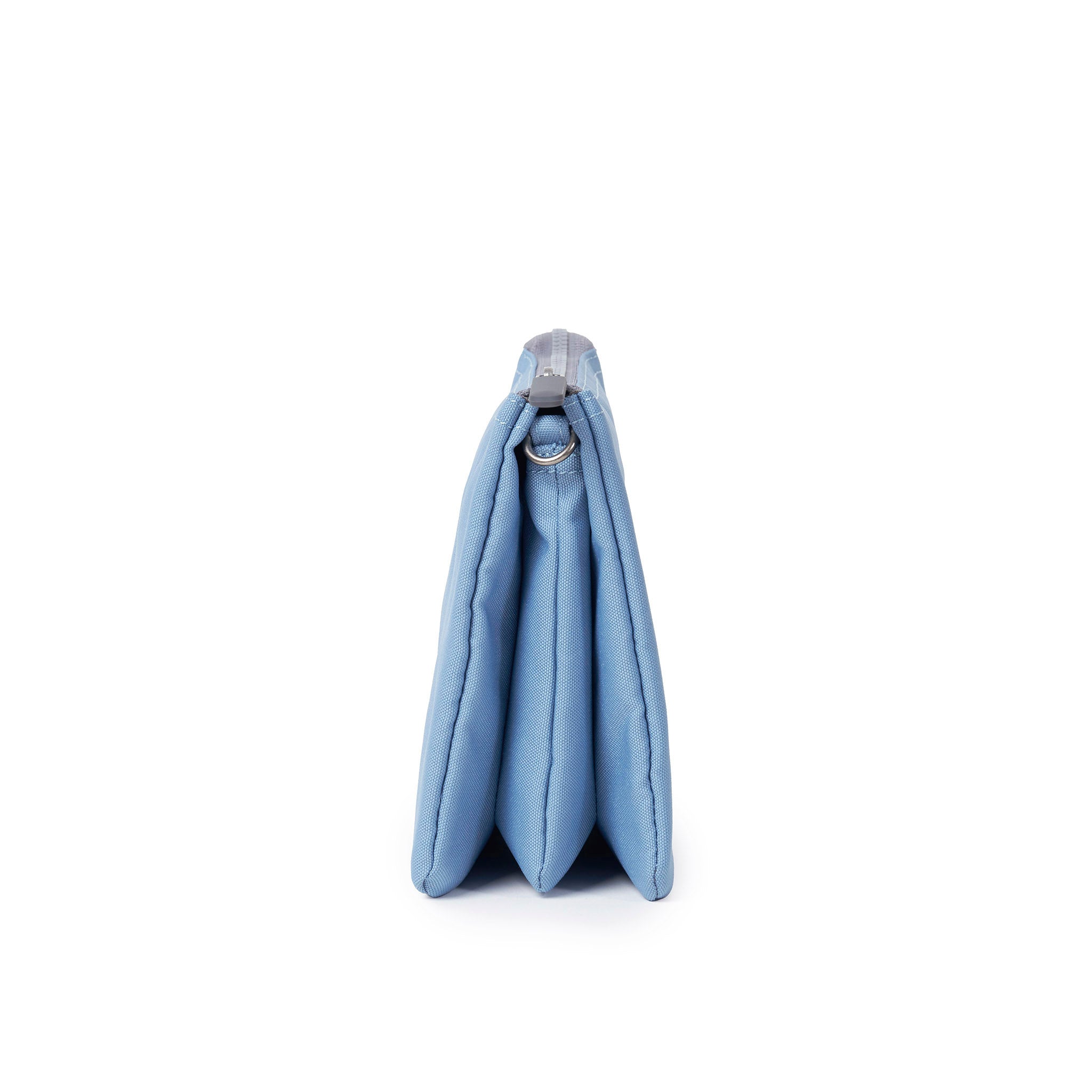 Roka London Carnaby Crossbody lommebokveske retro blue XL vanntett