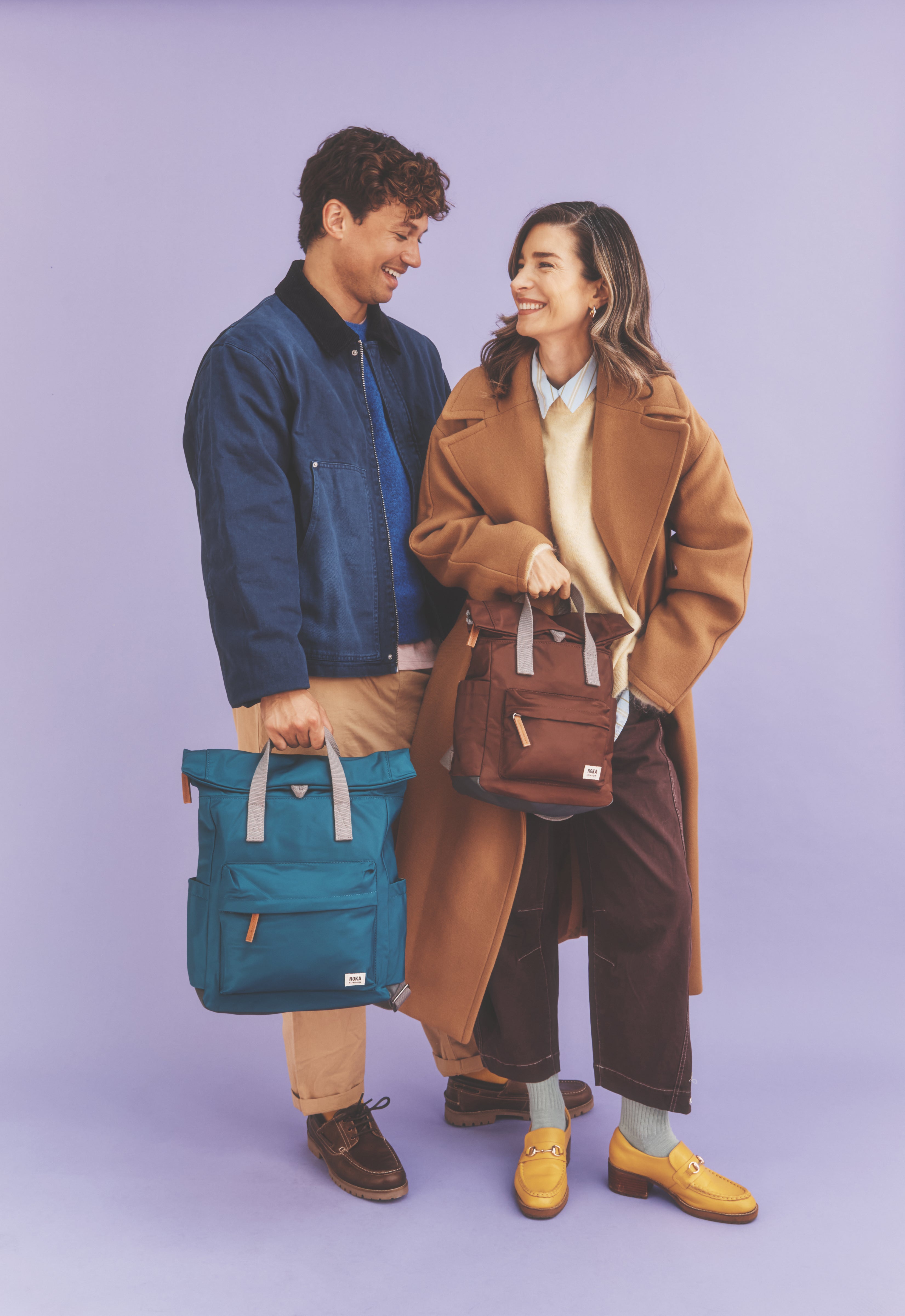 Roka London Canfield Roll Top ryggsekk 9,8 liter Small