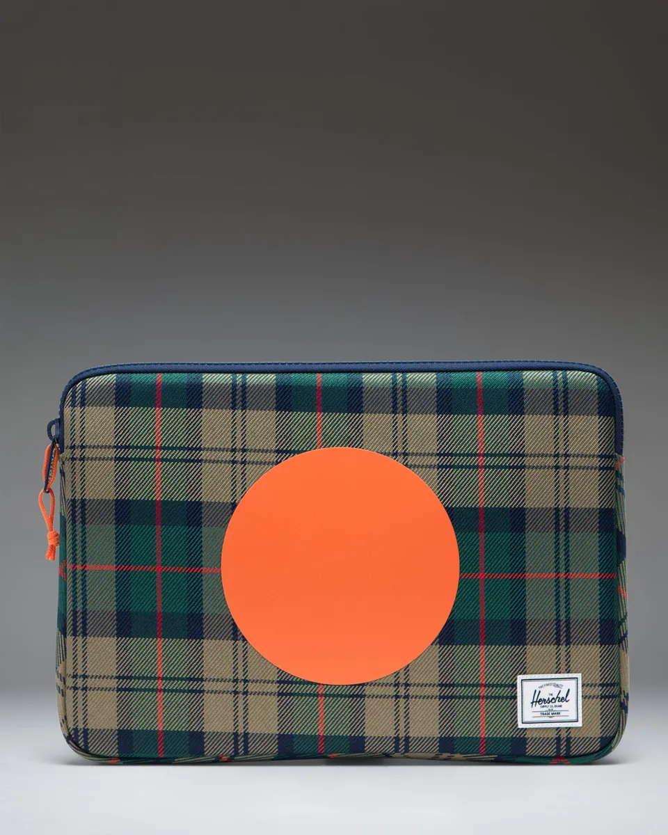 Herschel Anchor 14 Inch laptop sleeve Eden Plaid polstret