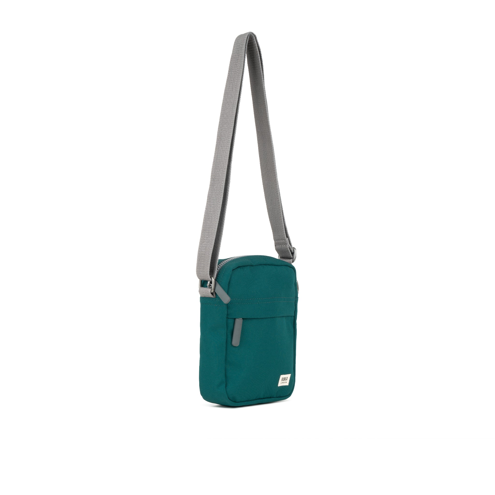 Roka London Bond Teal miniveske Small 1,5 liter vattert