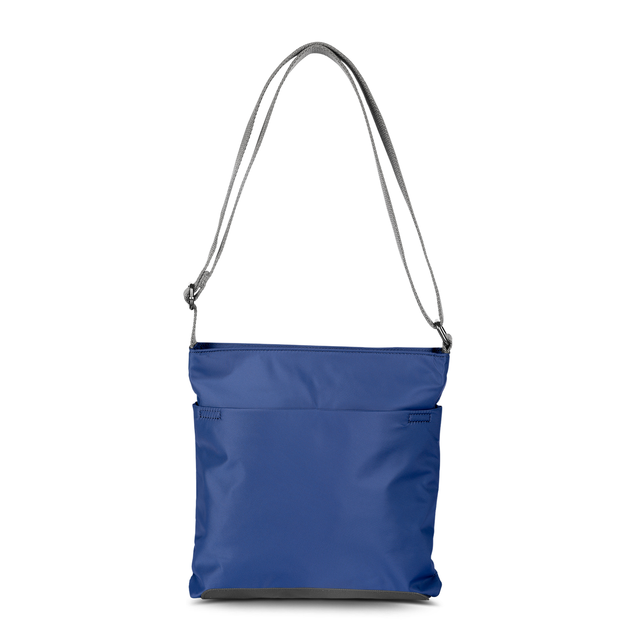 Roka London Kennington skulderveske Burnt Blue Medium resirkulert