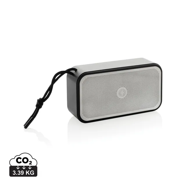 Swiss Peak RCS 10W bluetooth-høyttaler grå aluminium