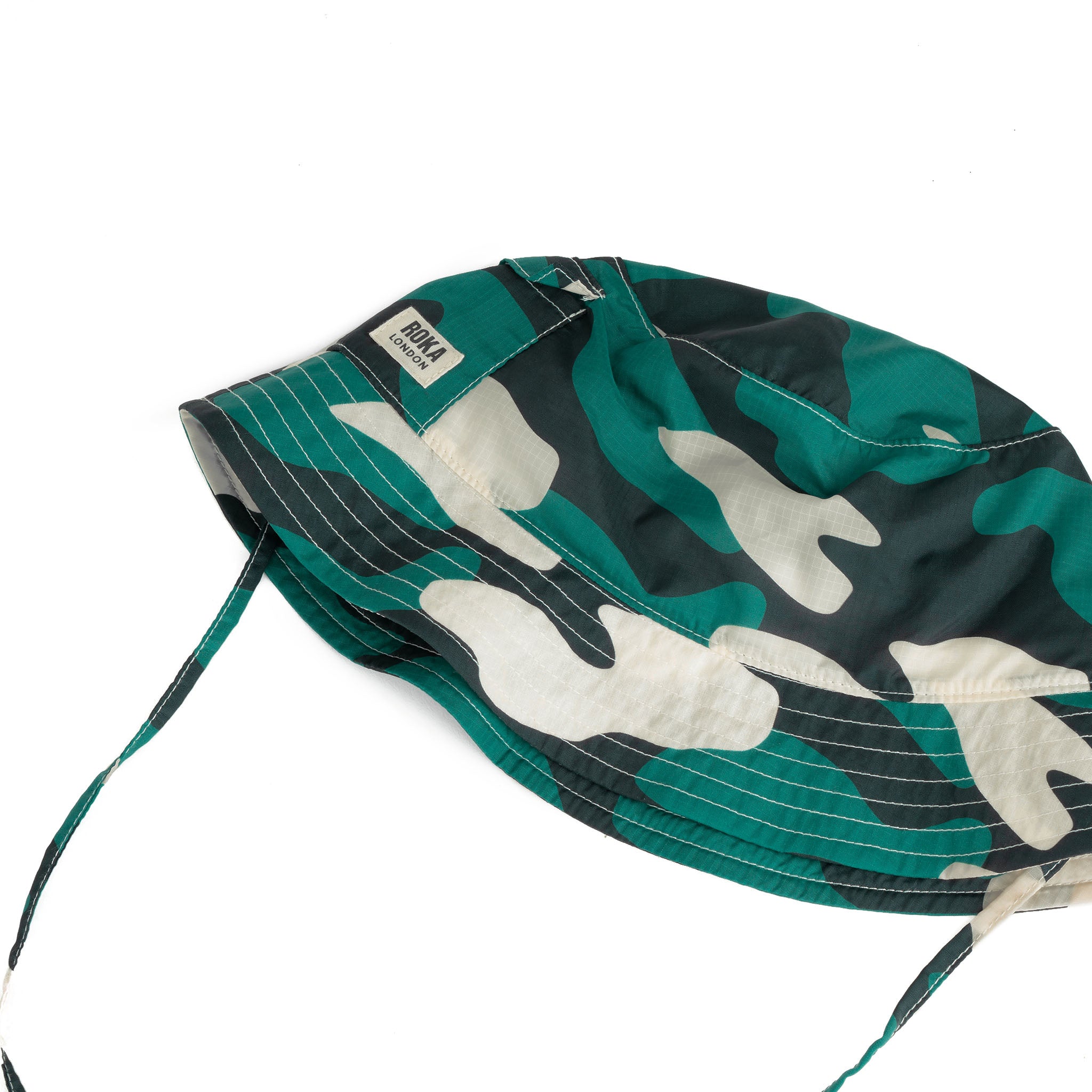 Roka London Bedford bøttehatt rose camo vanntett UPF50+
