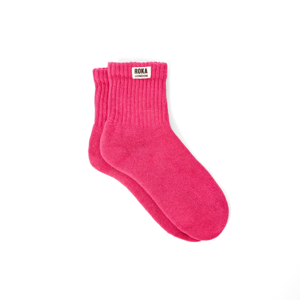 Roka London Windsor sokker granita red UK 3-8