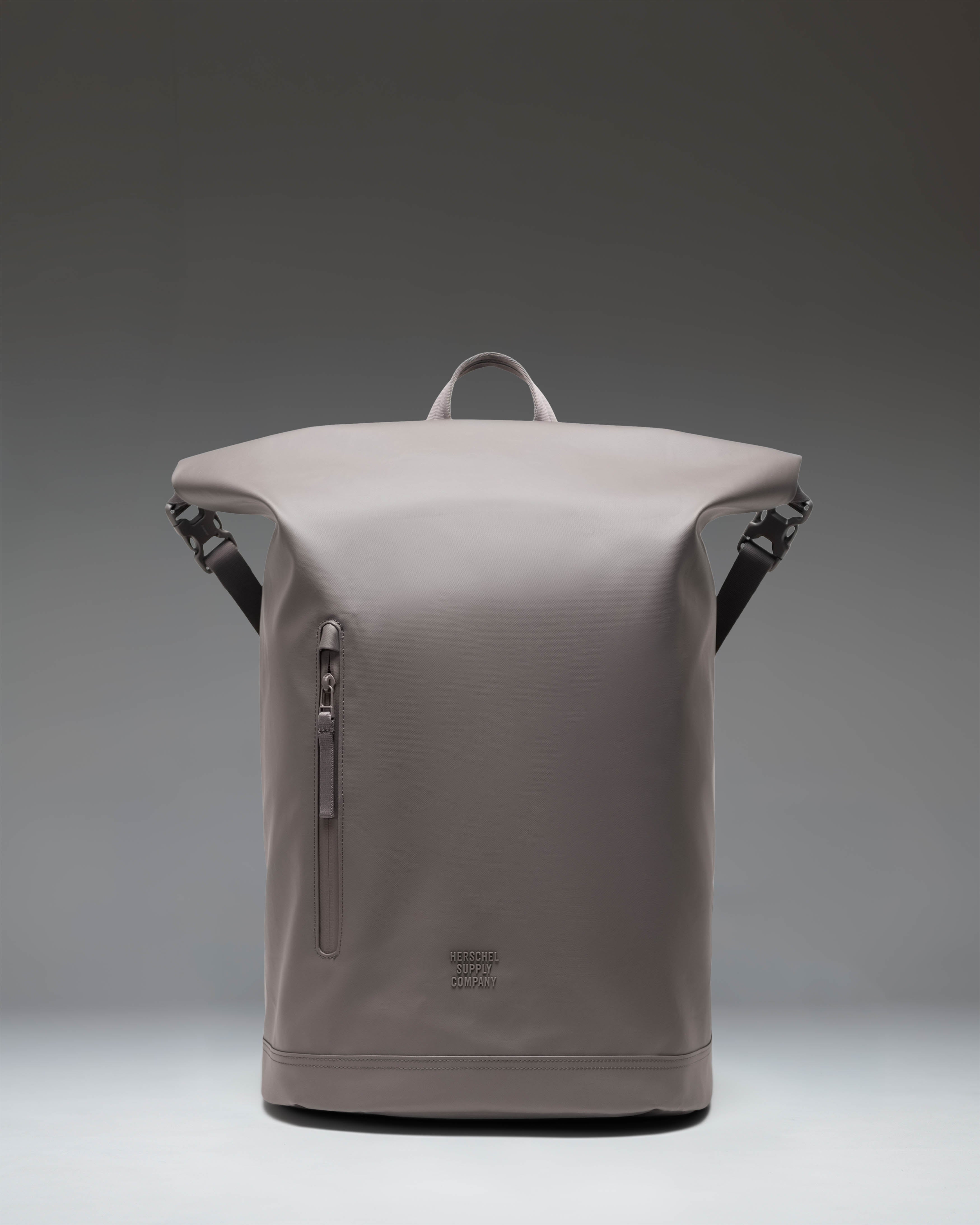 Herschel Roll Top ryggsekk Black væravvisende
