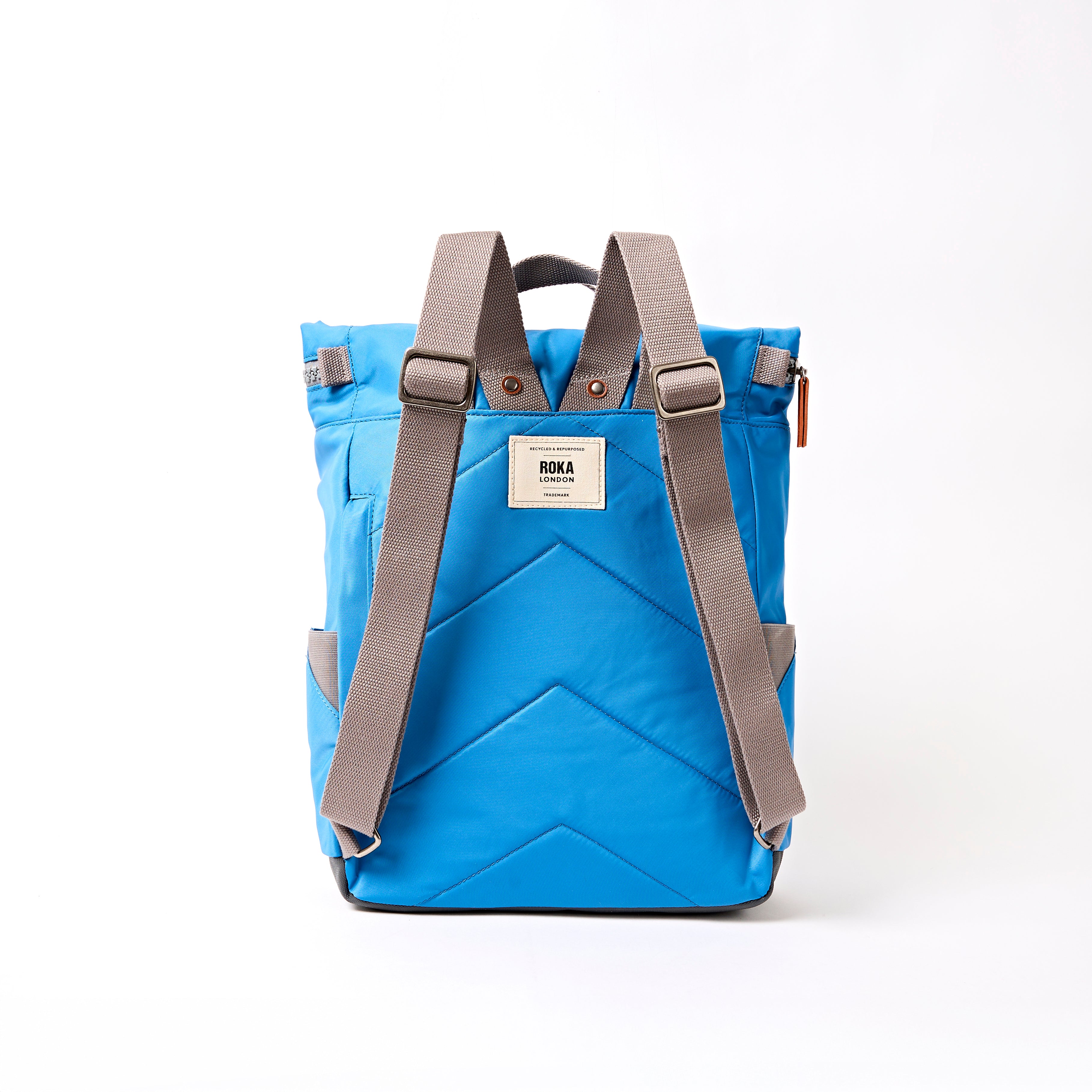 Roka London Canfield Medium ryggsekk Malibu Blue 16,4L