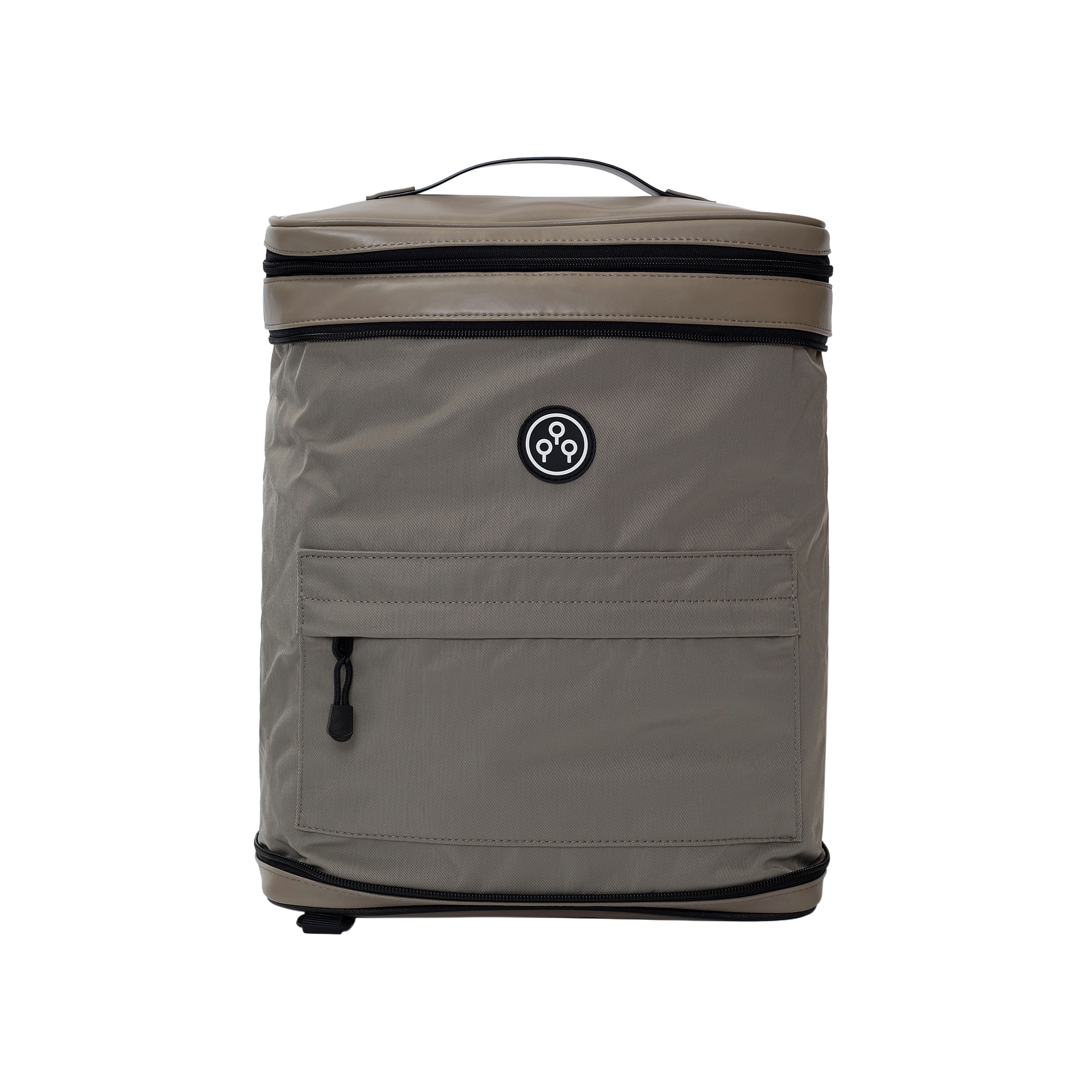 KIWEE Sandwich ryggsekk beige melert 15 L laptop