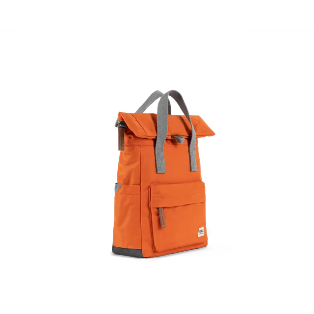 Roka London Canfield Burnt Orange ryggsekk small 9,8 l