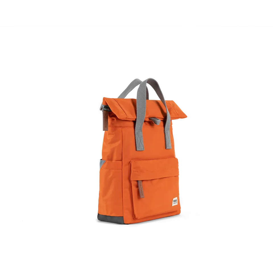 Roka London Canfield Burnt Orange ryggsekk small 9,8 l