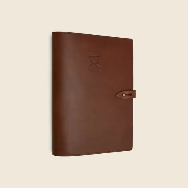 Chapman A5 Leather Journal Cover notatboktrekk skinn
