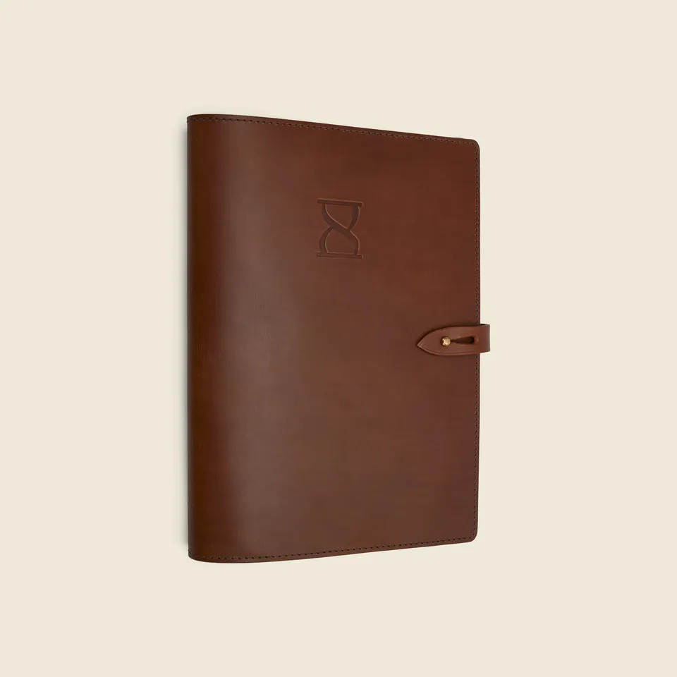 Chapman A5 Leather Journal Cover notatboktrekk skinn
