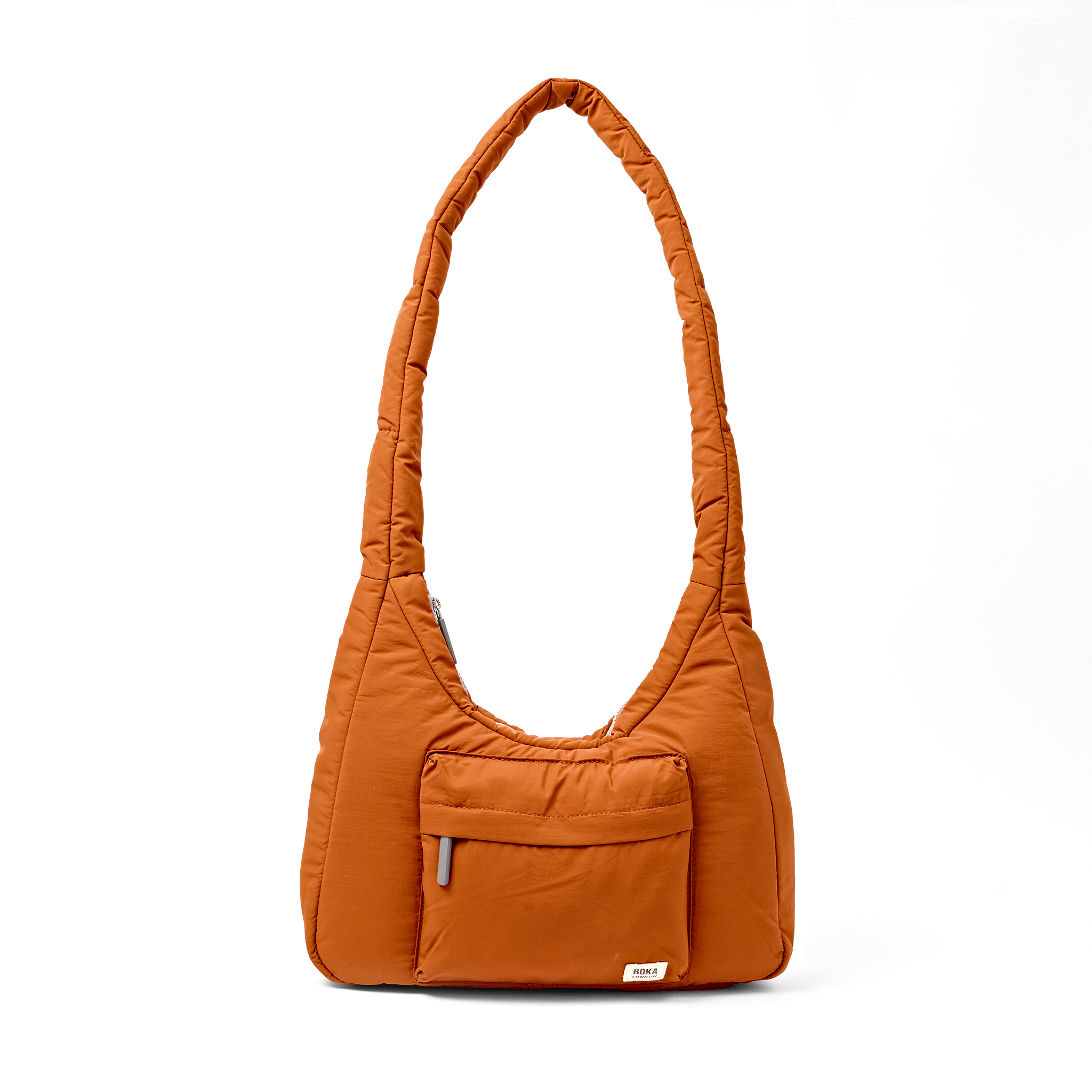 Roka London Belsize skulderveske 14,7 L dijon puffy