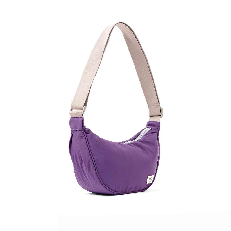 Roka London Farringdon crossbody Gothic Grape small vattert