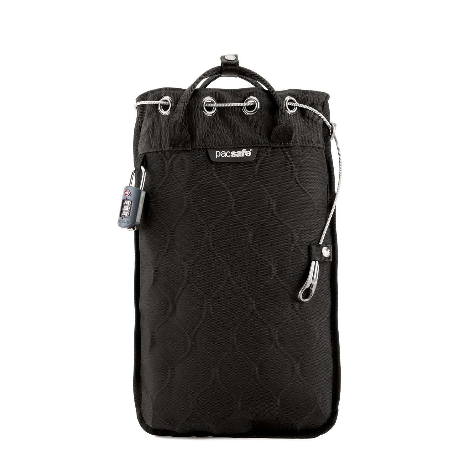 Pacsafe Travelsafe bærbar safe 3 liter svart