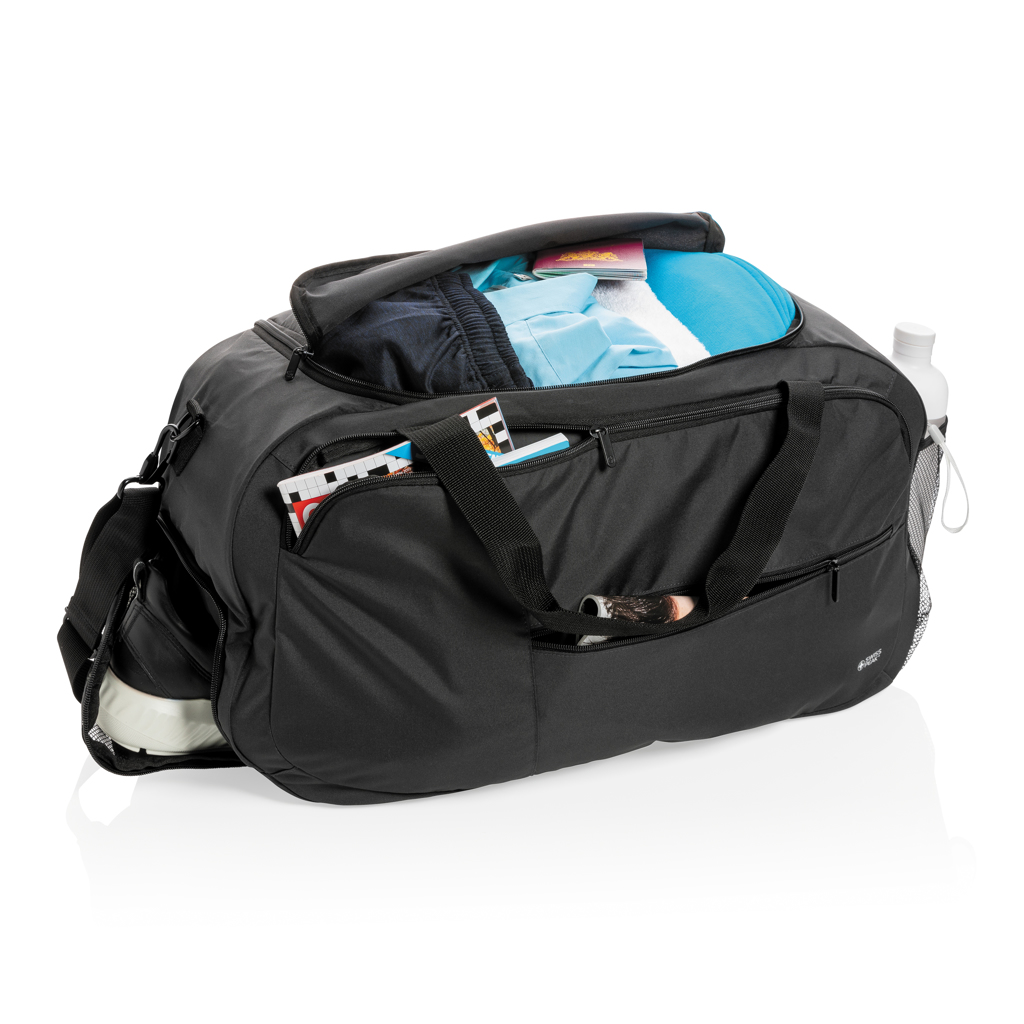 Swiss Peak AWARE treningsbag svart resirkulert