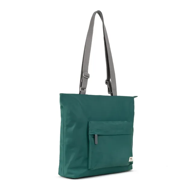 Roka London Trafalgar totebag Teal Medium 19,5 liter