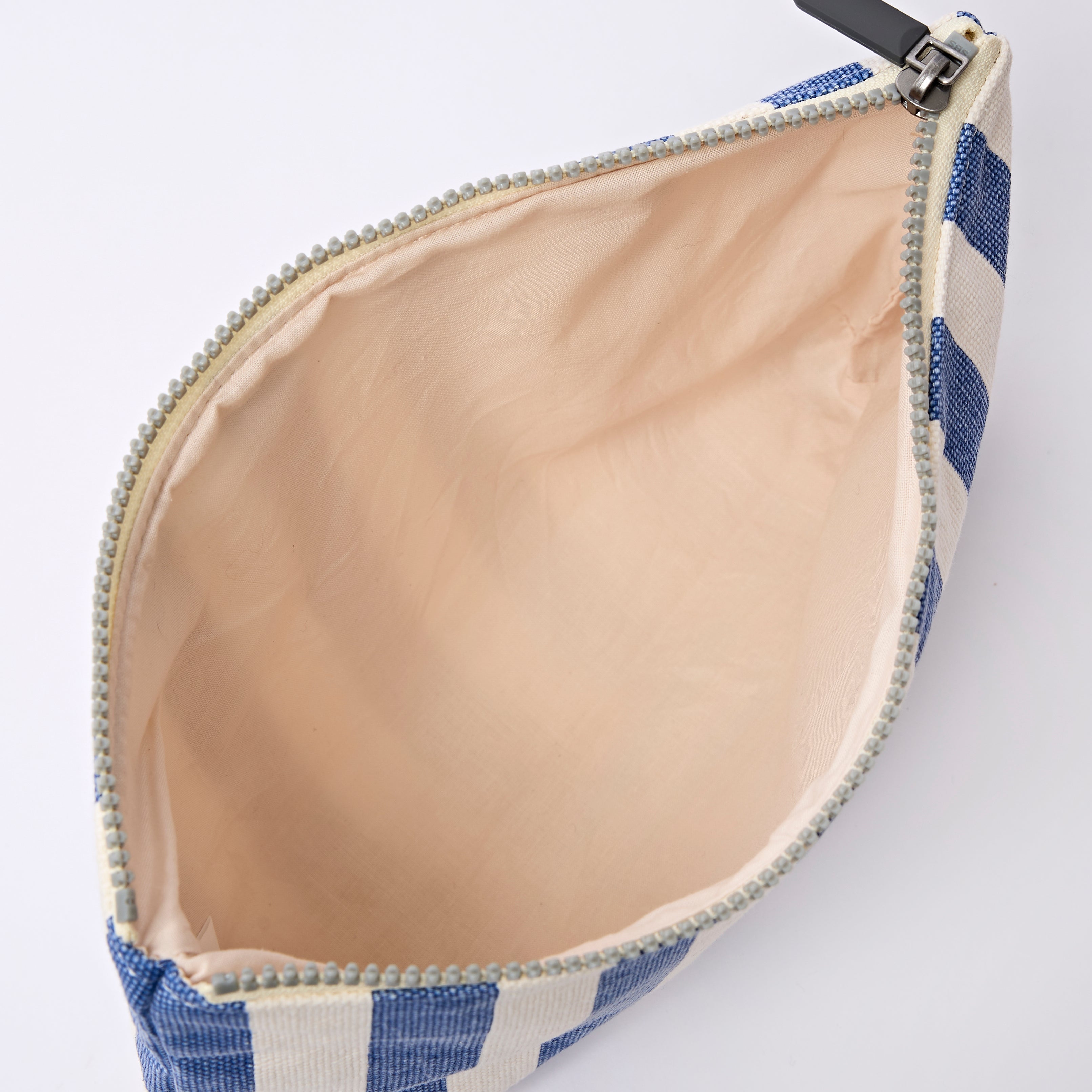 Roka London Maida Vale pouch denim stripe small 1,2 liter