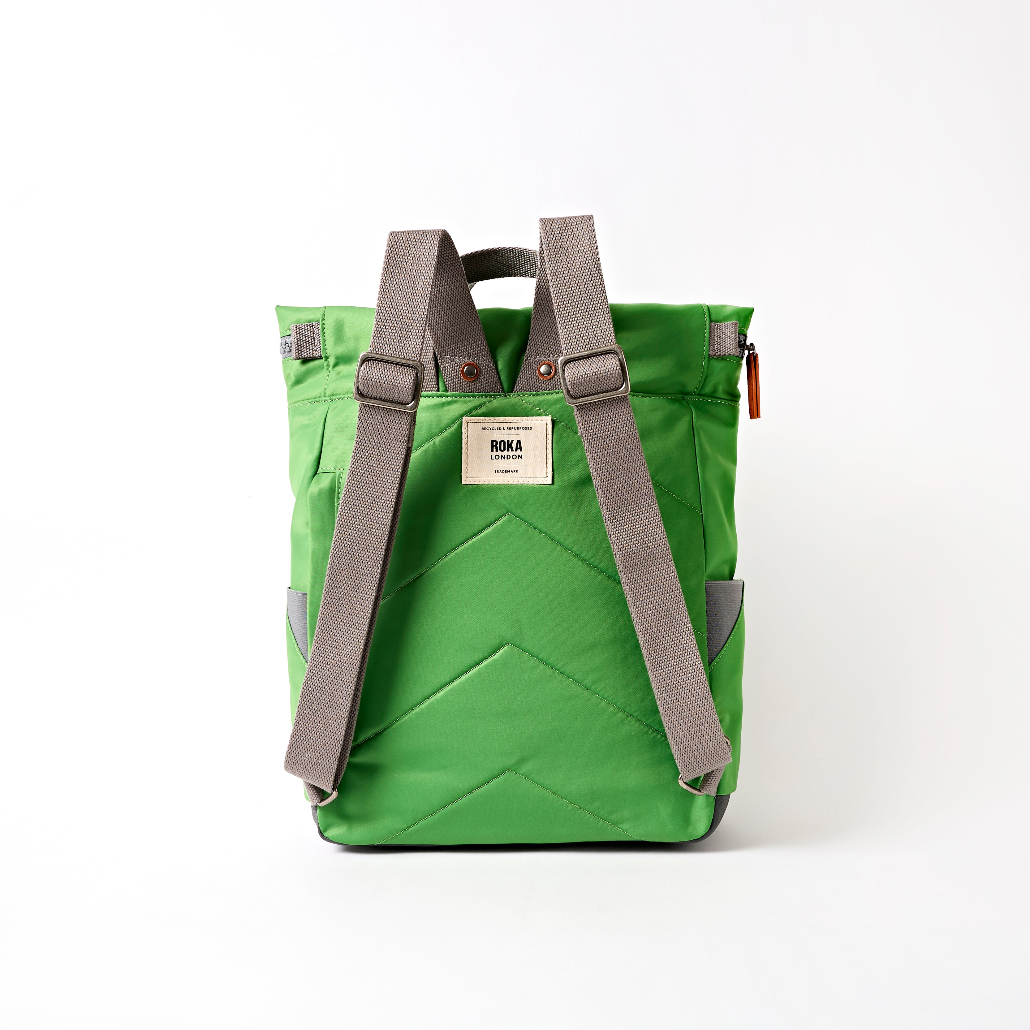 Roka London Canfield Roll Top ryggsekk Small 9,8L lime