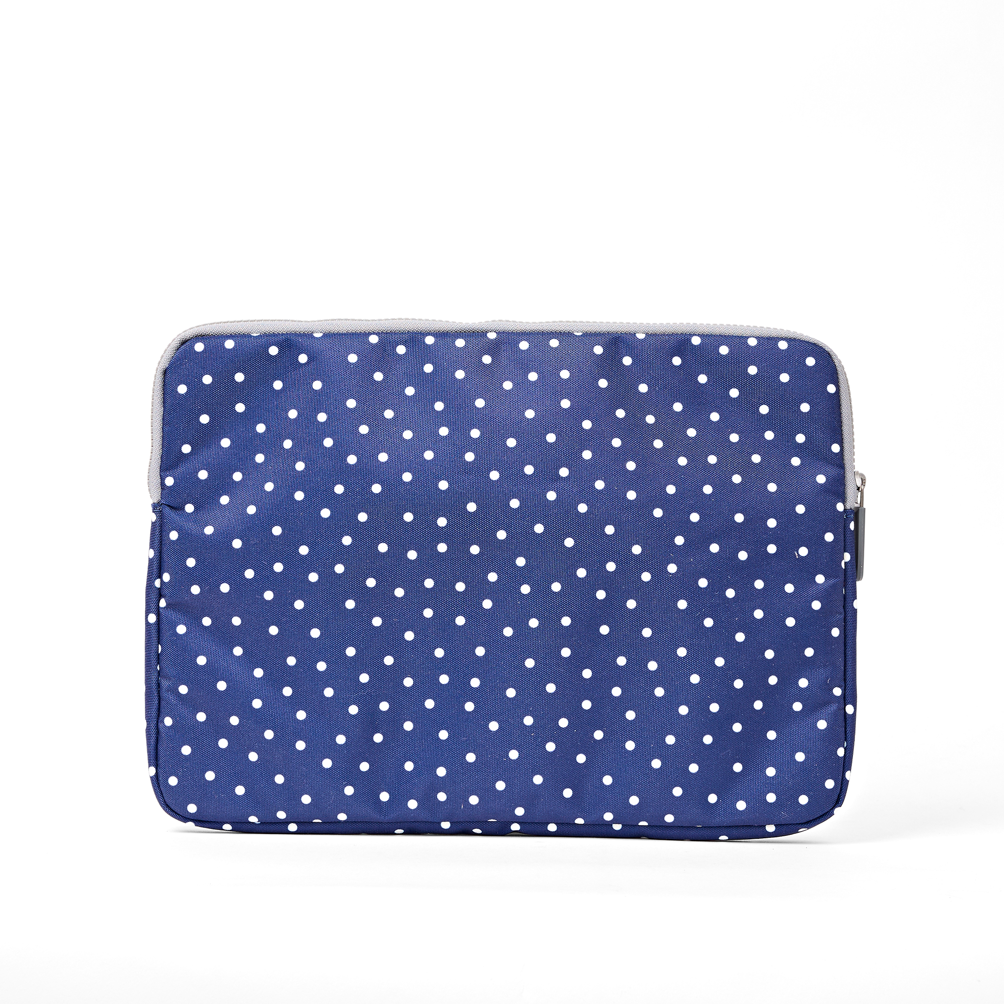 Roka London Brick Lane pceske navy polka dot 14"