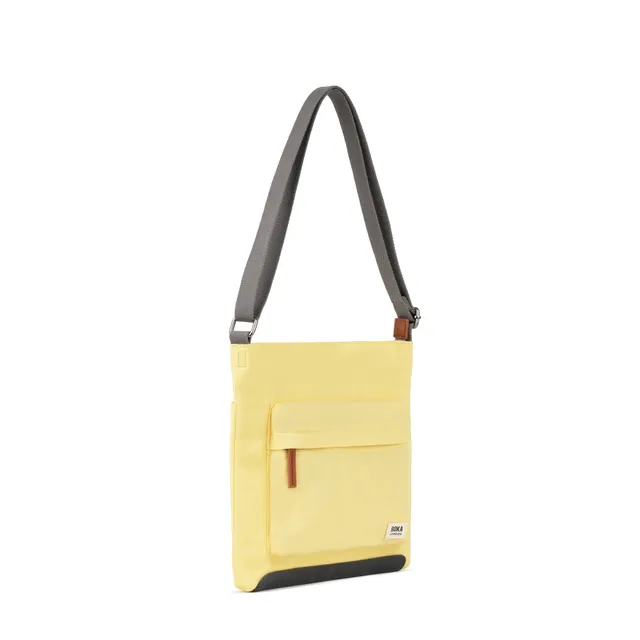Roka London Kennington Medium skulderveske Citron