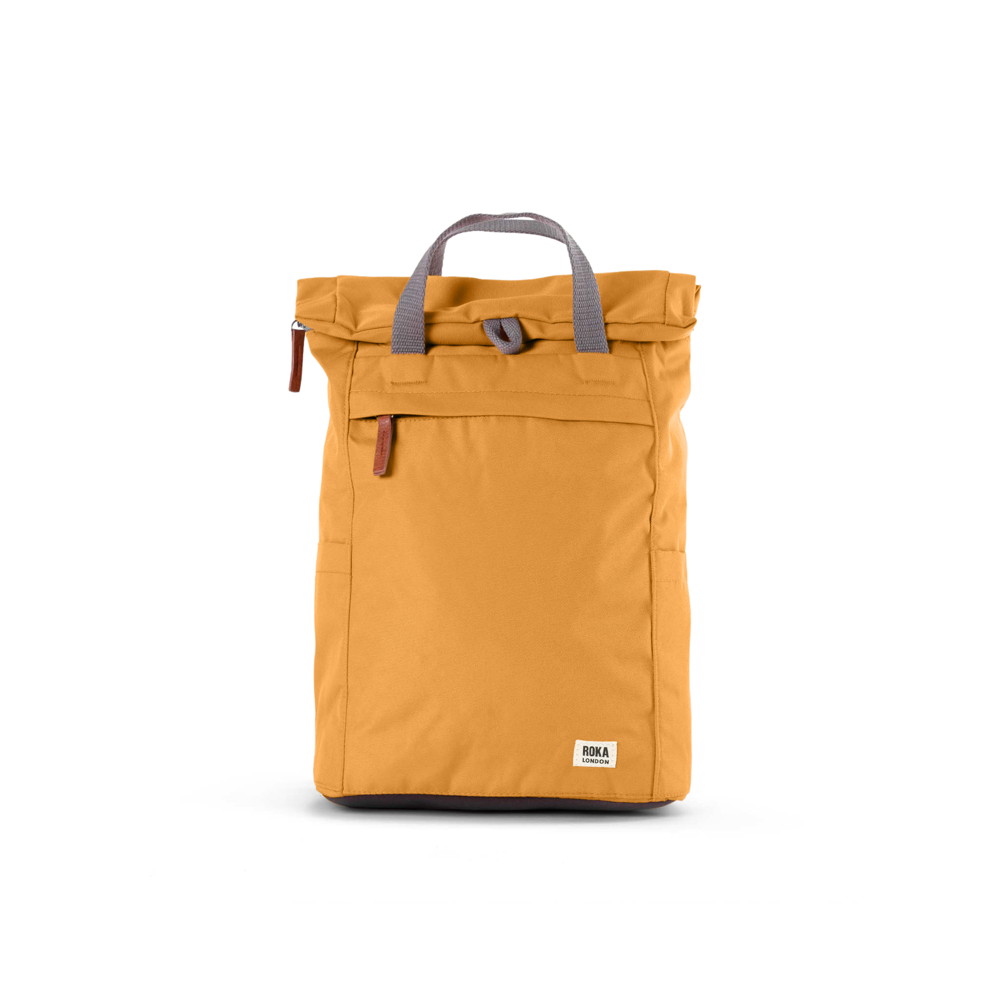 Roka London Finchley Flax ryggsekk Medium roll-top