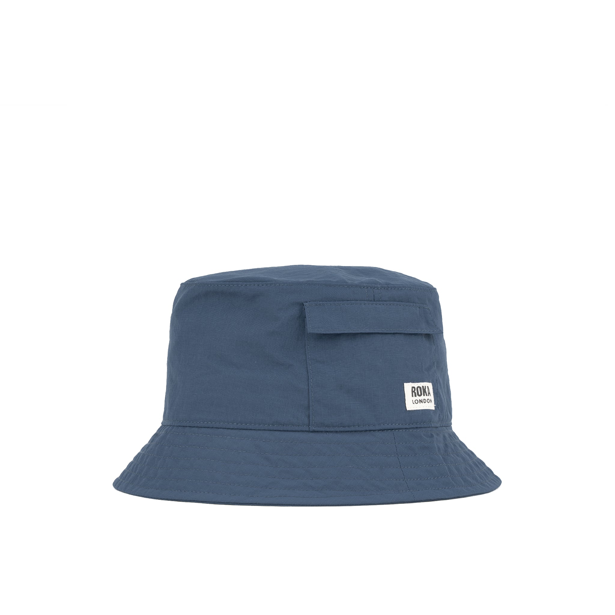 Roka London Bedford Hat bøttehatt deep blue vanntett