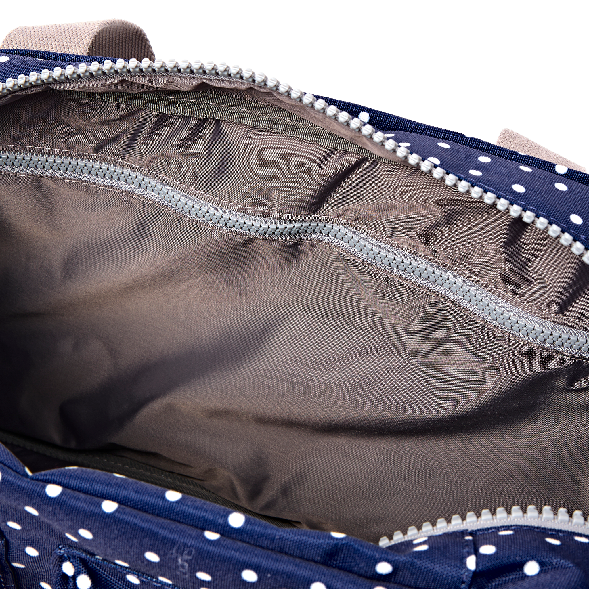 Roka London Gatwick duffelbag navy polka dot S 15"