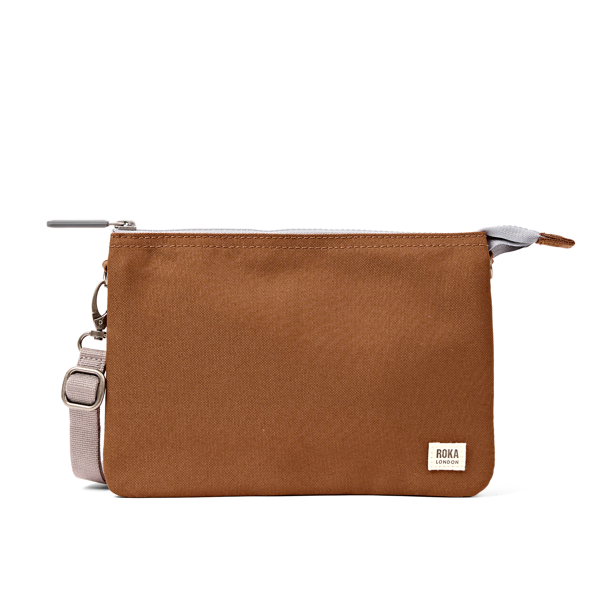 Roka London Carnaby XL crossbody Cinnamon 0,5 liter