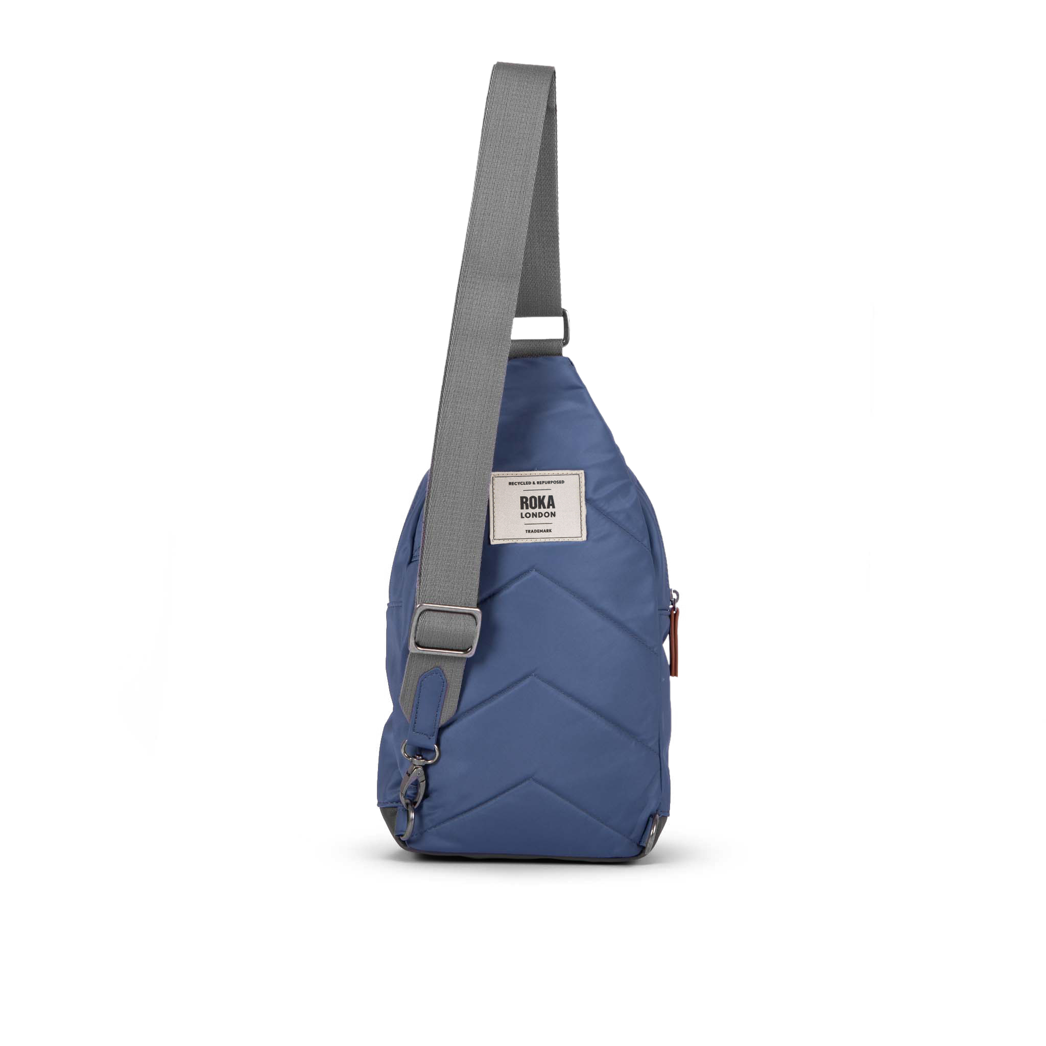 Roka London Willesden Sling crossbody Airforce Large 5 liter