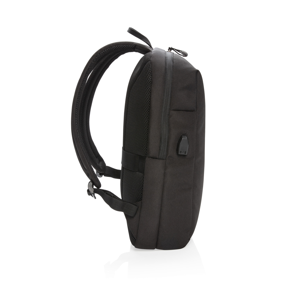 Swiss Peak AWARE RFID laptopryggsekk 15,6" svart