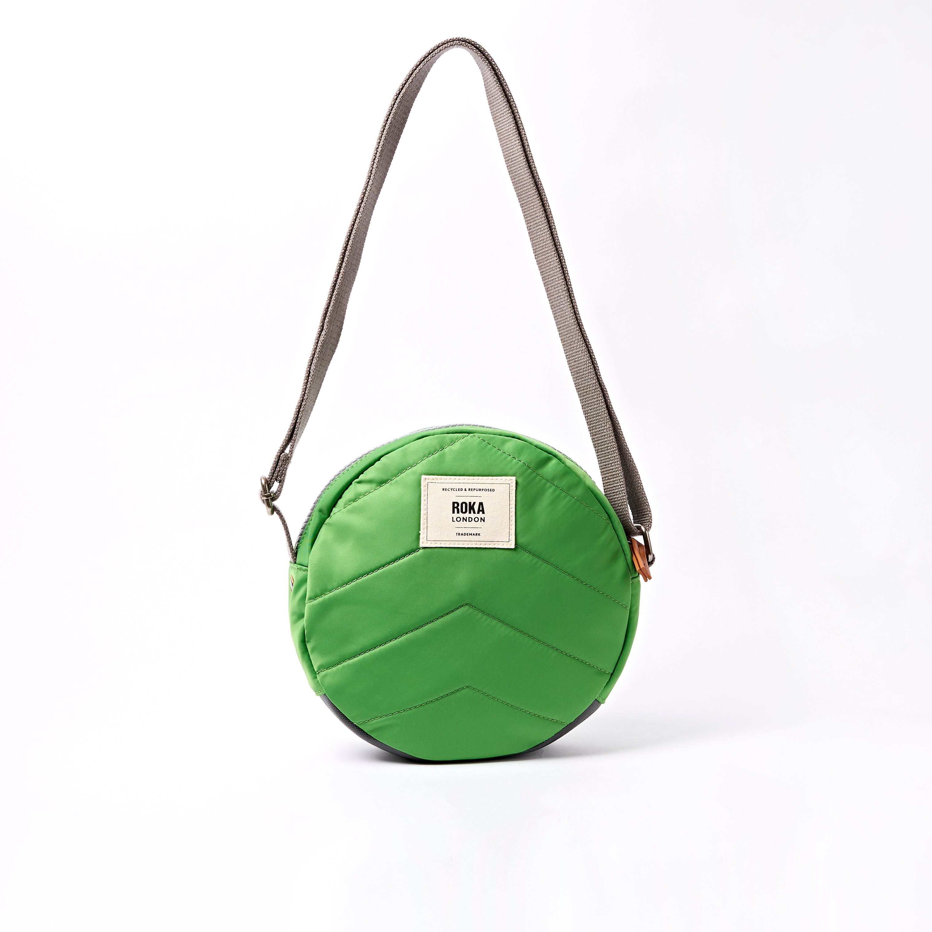 Roka London Paddington crossbody small online lime rund