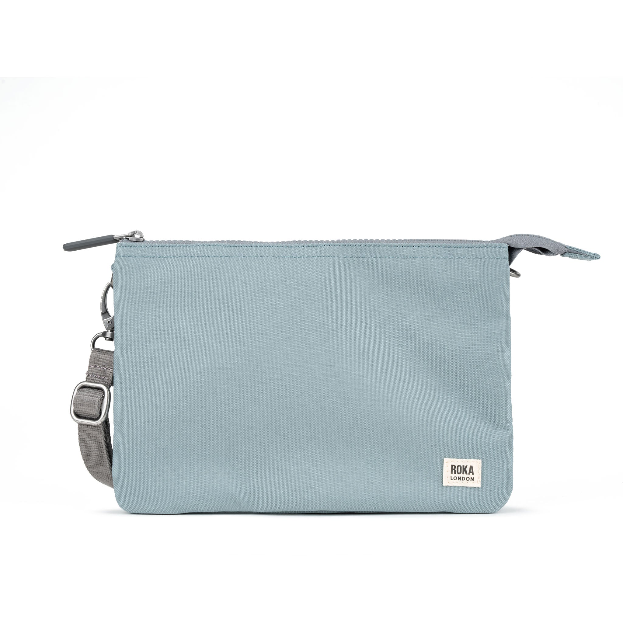 Roka London Carnaby XL crossbody veske 0,5 liter London Fog