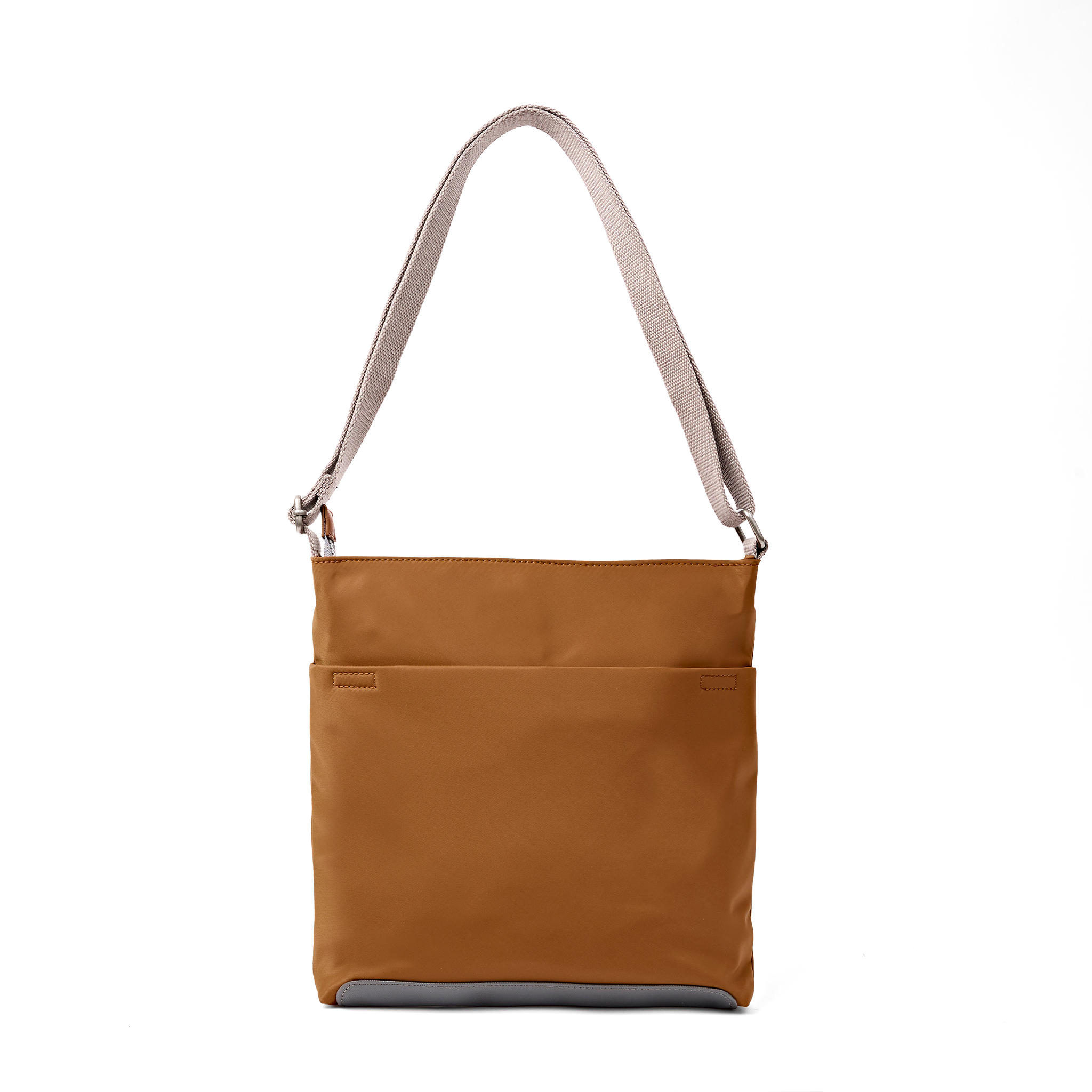 Roka London Kennington crossbody medium biscuit strukturert