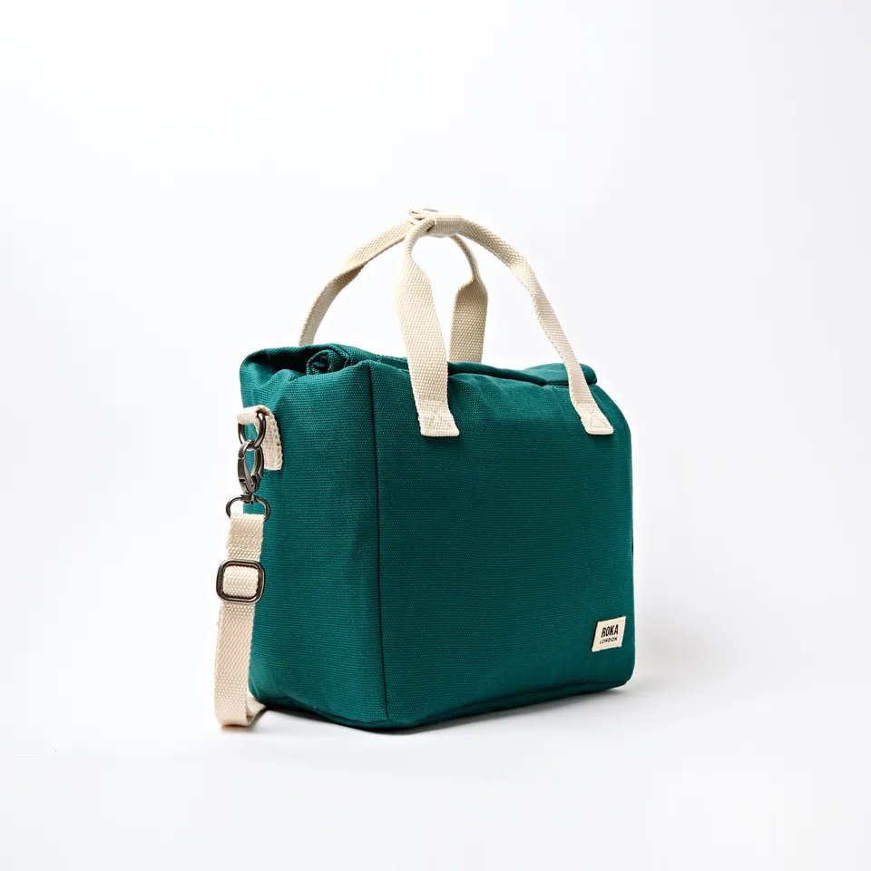 Roka London Hampstead lunsjveske Teal 7,4 liter