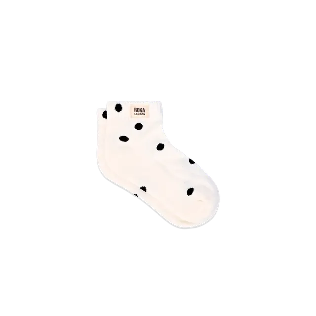 Roka London Wembley ankelsokker barn marshmallow dot UK 9-12